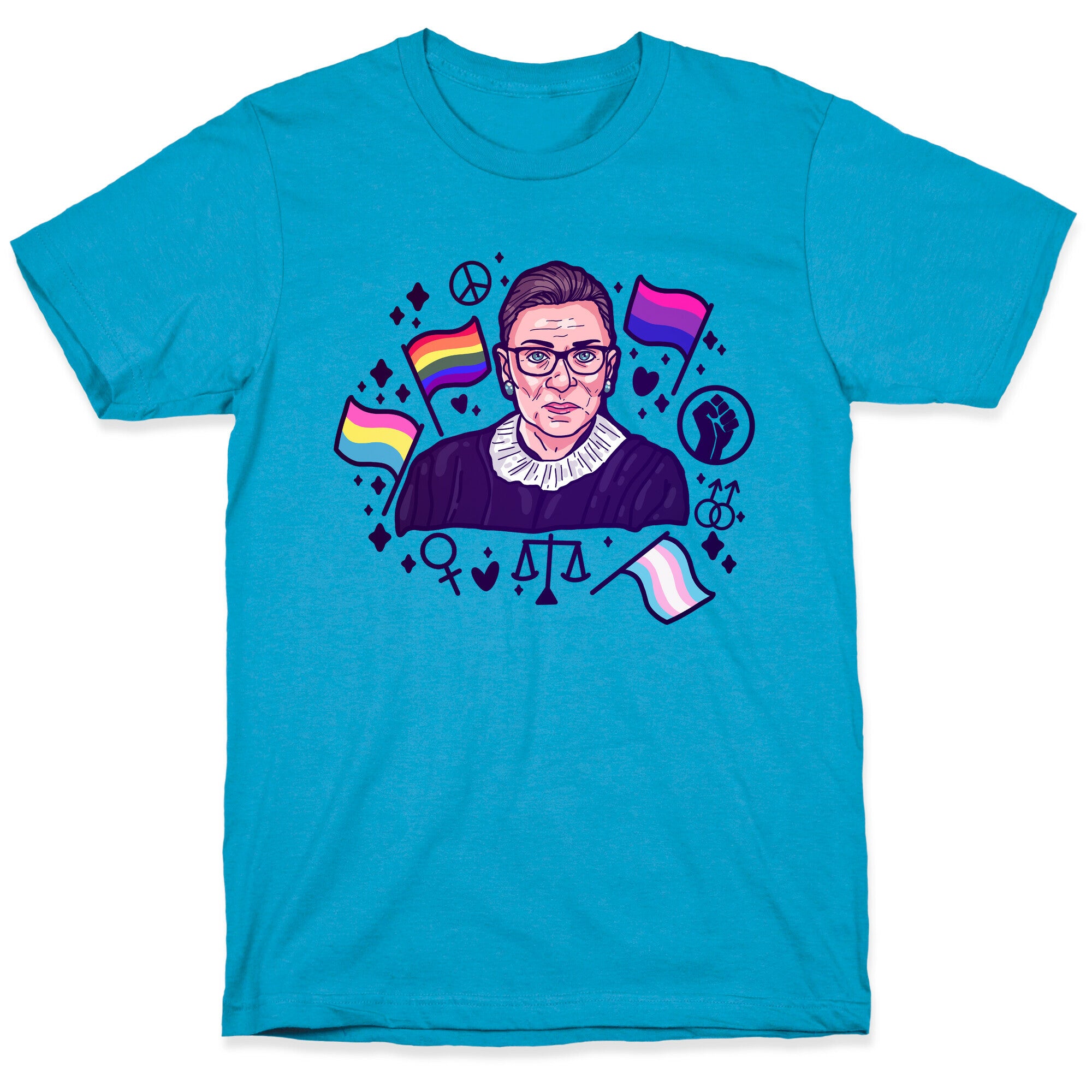 Pride Colors RBG Unisex Triblend Tee
